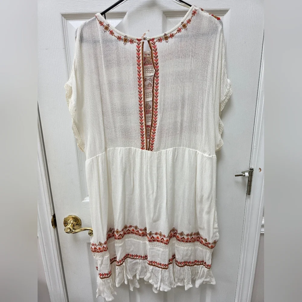 Free People Sunrise Wanderer Dress L